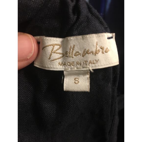 Bellamia Linen Shift Dress, Navy Blue, Women's S,  A Line Dress, Comfortable - Picture 4 of 8